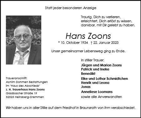 Hans Zoons