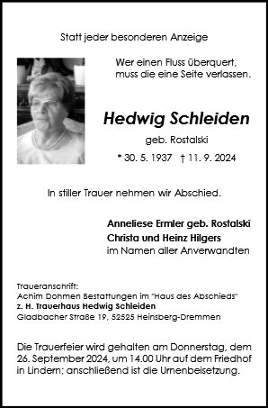 Hedwig Schleiden