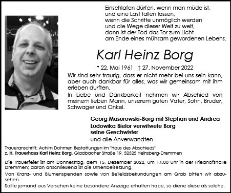 Karl Heinz Borg
