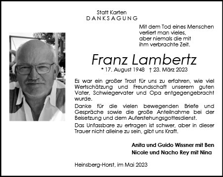 Franz Lambertz