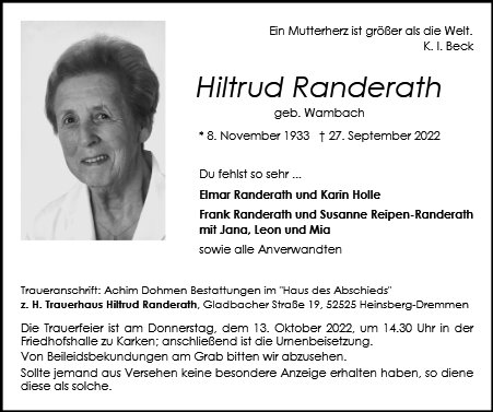 Hiltrud Randerath