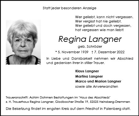 Regina Langner