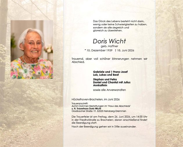 Doris Wicht