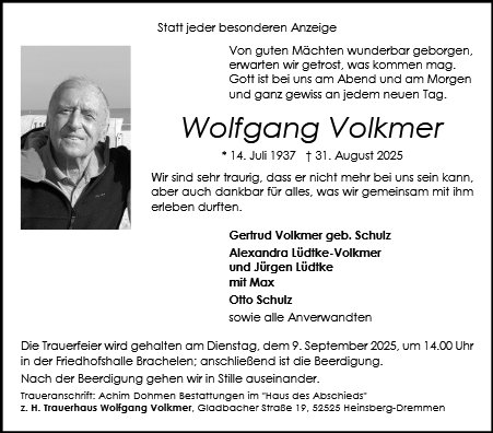 Wolfgang Volkmer