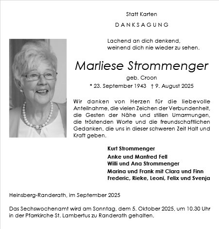 Marliese Strommenger