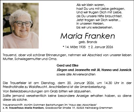 Maria Franken