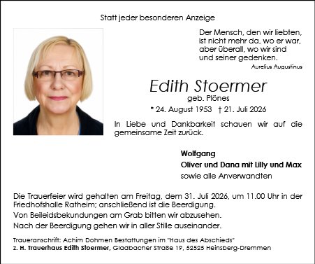 Edith Stoermer