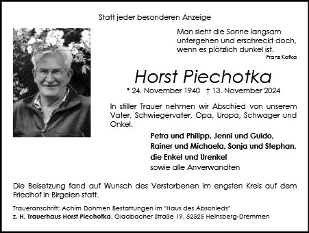 Horst Piechotka