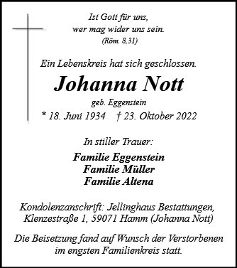 Johanna Nott