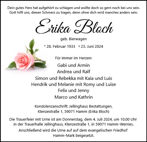 Erika Bloch