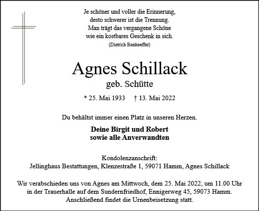 Agnes Schillack