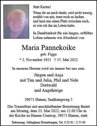Maria Pannekoicke