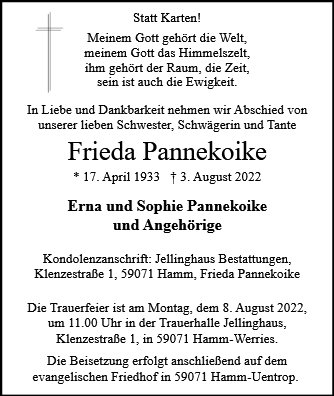 Frieda Pannekoike