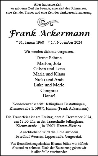 Frank Ackermann