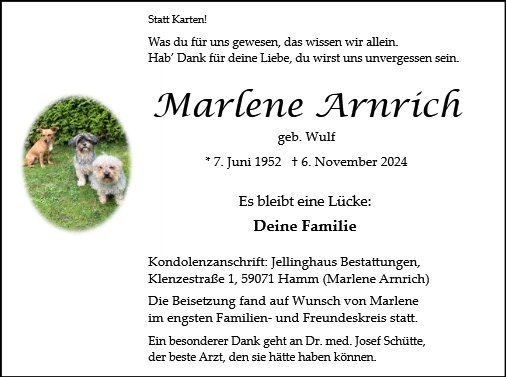 Marlene Arnrich