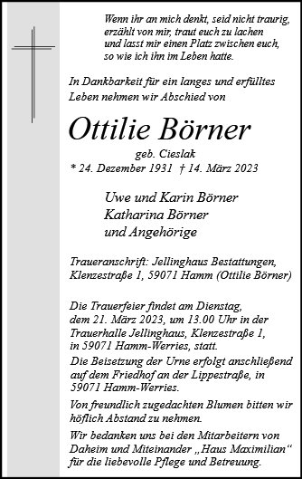 Ottilie Börner