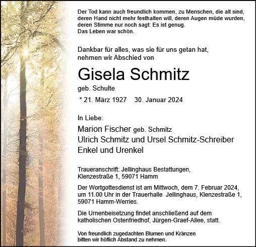 Gisela Schmitz