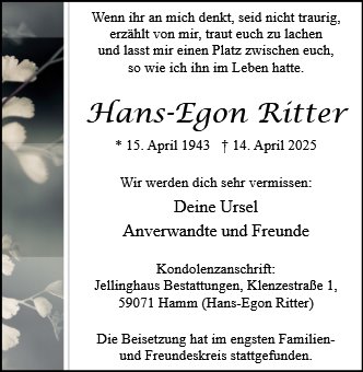 Hans-Egon Ritter