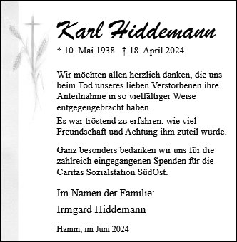 Karl Hiddemann