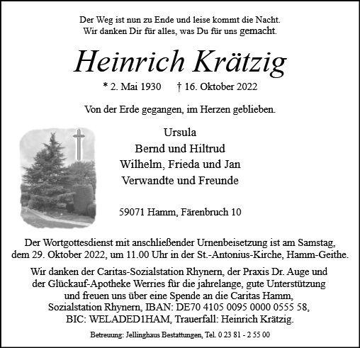 Heinrich Krätzig