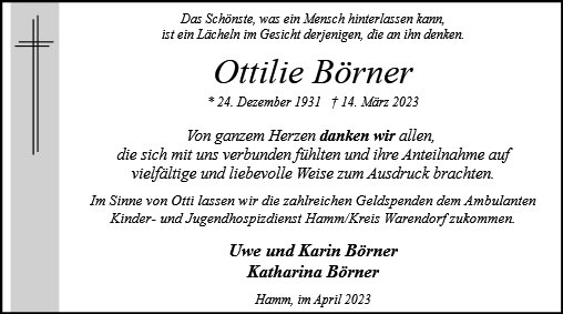 Ottilie Börner