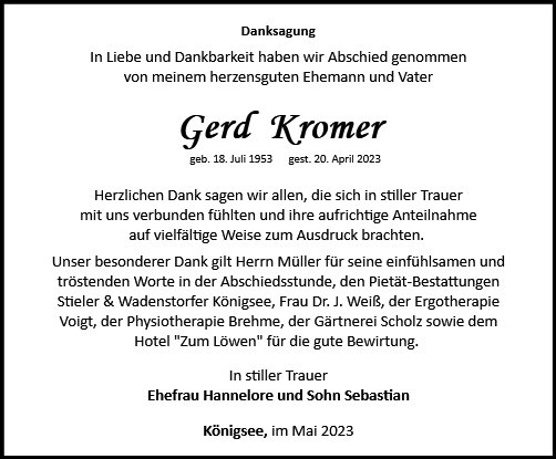 Gerd Kromer