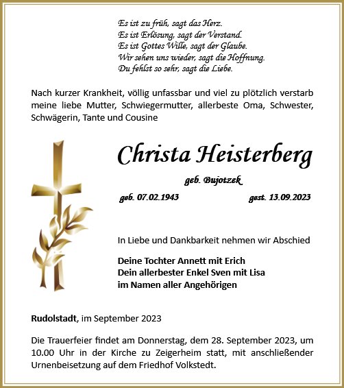 Christa Heisterberg