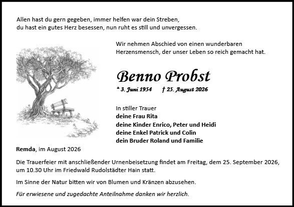 Benno Probst