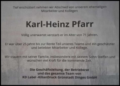 Karl-Heinz Pfarr