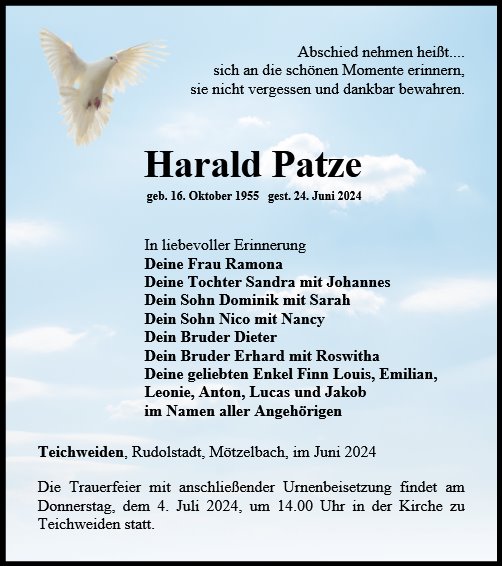 Harald Patze