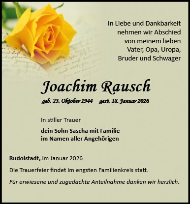 Joachim Rausch