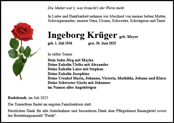 Ingeborg Krüger