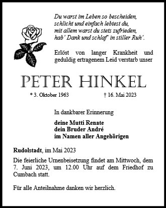Peter Hinkel