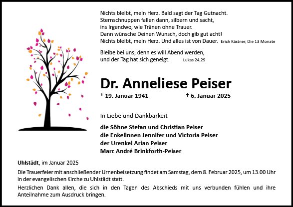 Anneliese Peiser