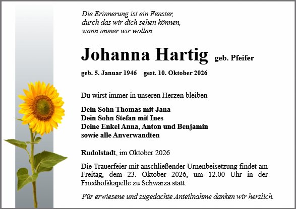 Johanna Hartig