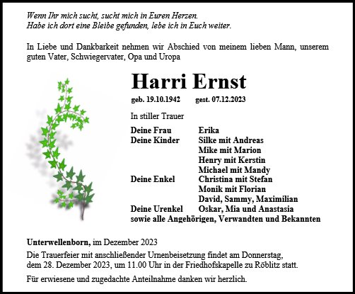 Harri Ernst