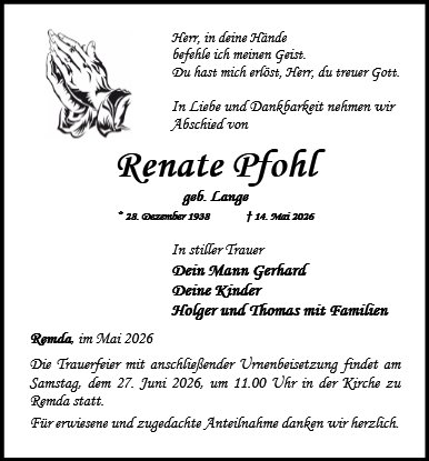 Renate Pfohl
