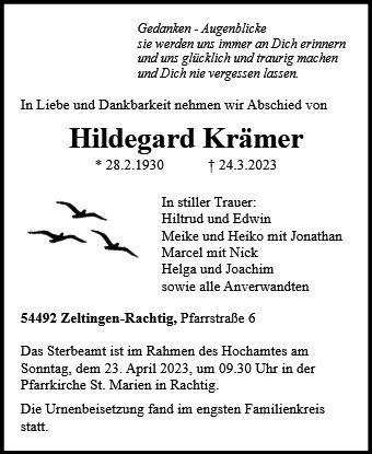 Hildegard Krämer