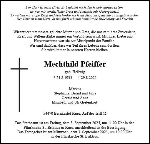 Mechthild Pfeiffer