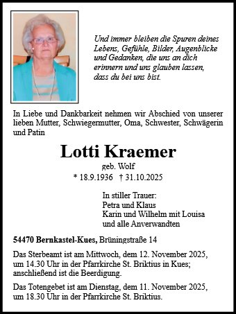 Lotti Kraemer