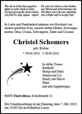 Christel Schomers