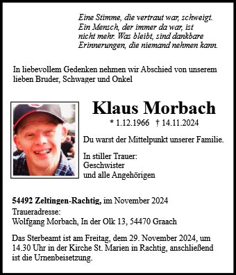 Klaus Morbach