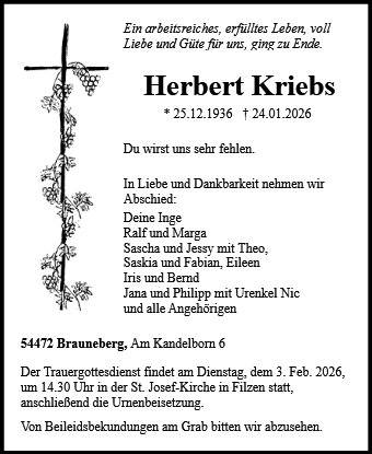 Herbert Kriebs