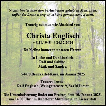 Christa Englisch