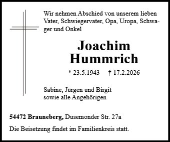 Joachim Hummrich