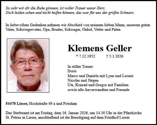 Klemens Geller