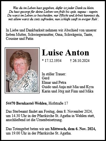 Luise Anton 