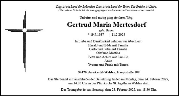 Gertrud Mertesdorf