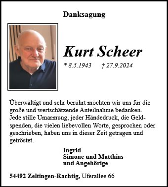 Kurt Scheer