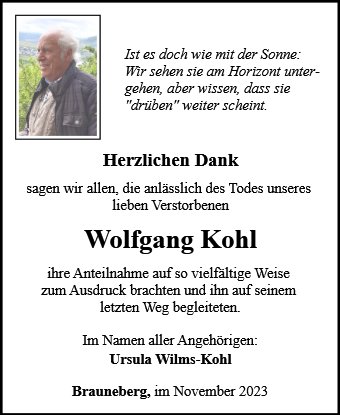Wolfgang Kohl